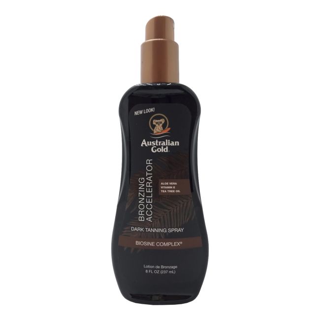 AUSTRALIAN GOLD DARK TANNING įdegį skatinanti purškiamoji želė, 237 ml