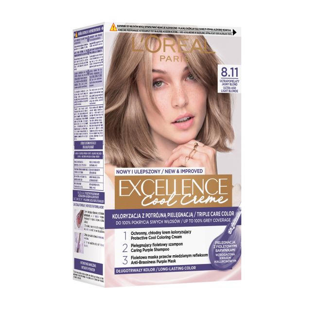 L'OREAL EXCELLENCE COOL CREME plaukų dažai - Eurokos