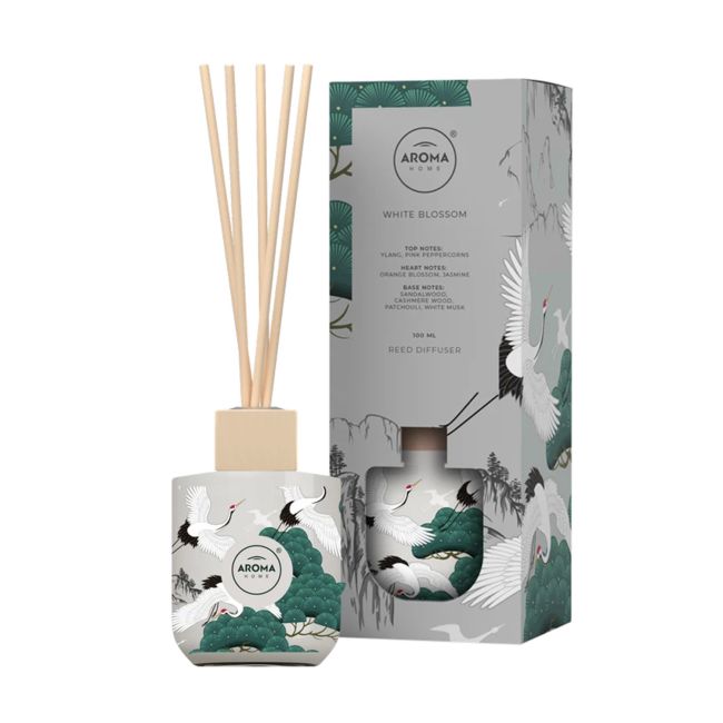 AROMA HOME WILD STICKS WHITE BLOSSOM namų kvapas, 100 ml - Eurokos