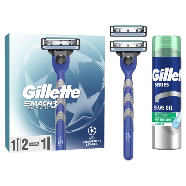GILLETTE MACH3 SPORT vyrų skutimosi rinkinys