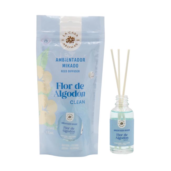 LOS AROMAS MIKADO ALGODON patalpų kvėpiklis, 30 ml