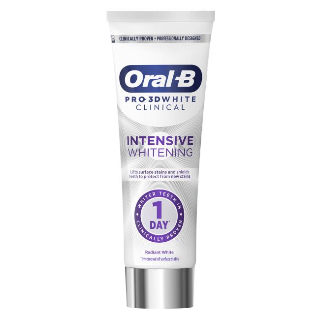 ORAL-B PRO-3D WHITE INTENSIVE WHITENING dantų pasta, 75 ml