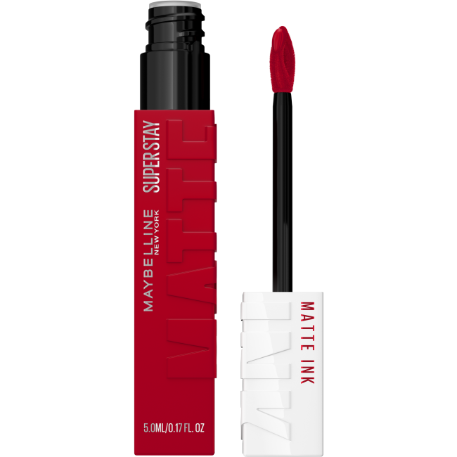MAYBELLINE SUPERSTAY MATTE INK skystieji lūpų dažai