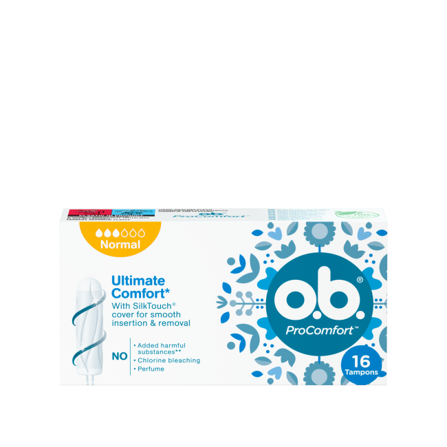 O.B. PROCOMFORT NORMAL tamponai (16 vnt.)
