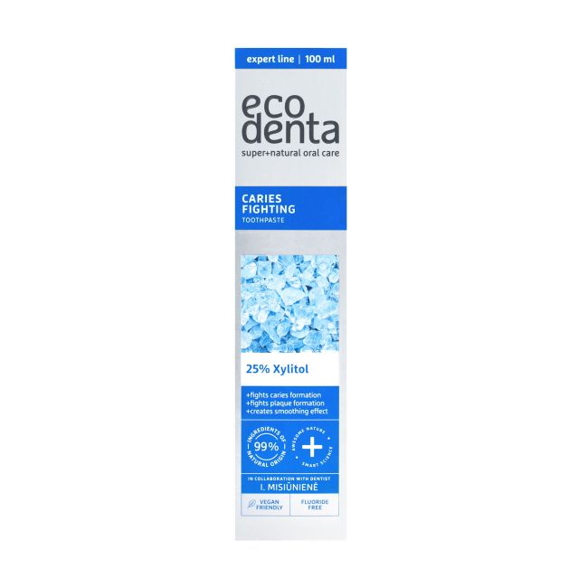 ECODENTA CARIES FIGHTING dantų pasta, 100 ml
