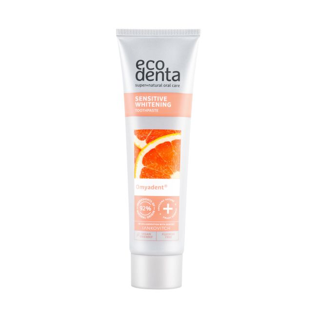 ECODENTA OMYADENT balinamoji pasta jautriems dantims prižiūrėti, 100 ml