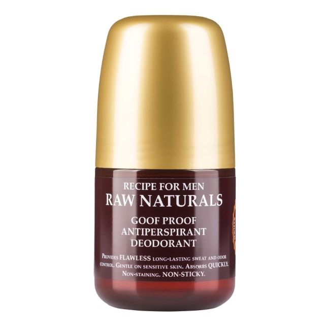 RAW NATURALS rutulinis dezodorantas antiperspirantas, 60 ml