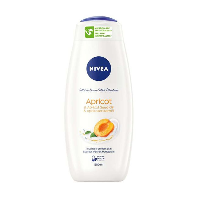 NIVEA APRICOT & APRICOT SEED OIL dušo želė, 500 ml