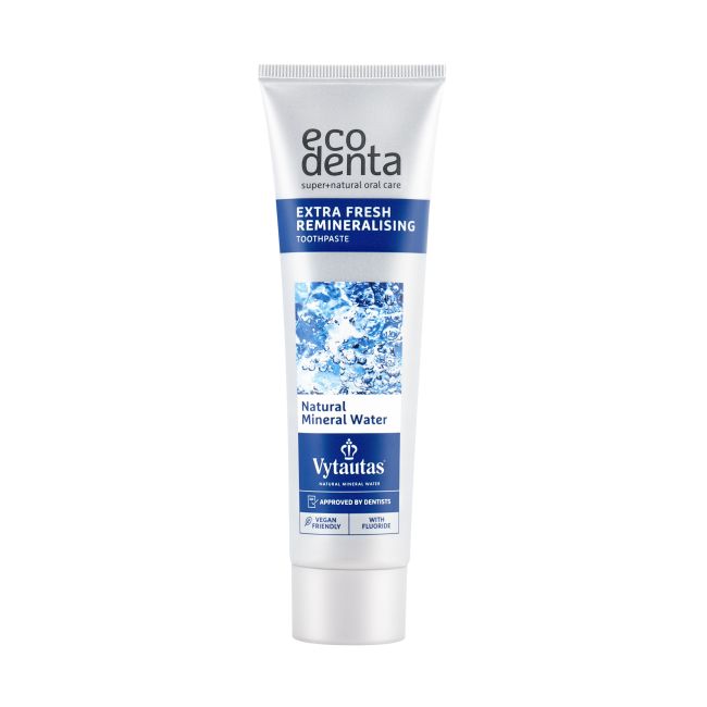ECODENTA dantų pasta su Vytauto mineraliniu vandeniu, 100 ml