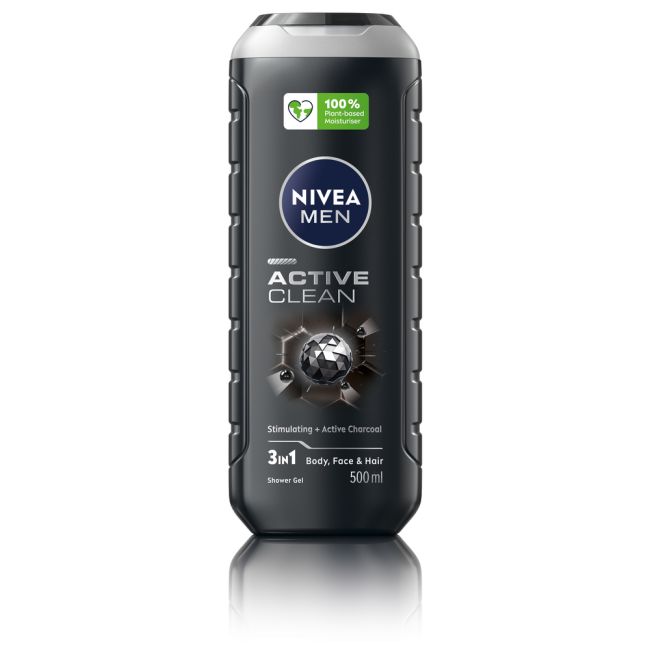 NIVEA MEN ACTIVE CLEAN dušo želė, 500 ml