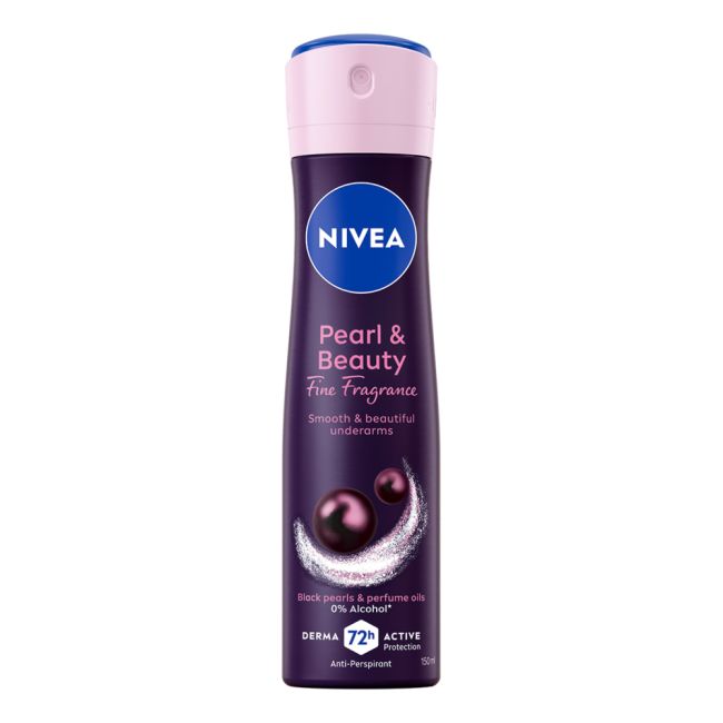 NIVEA PEARL & BEAUTY purškiamasis dezodorantas antiperspirantas, 150 ml