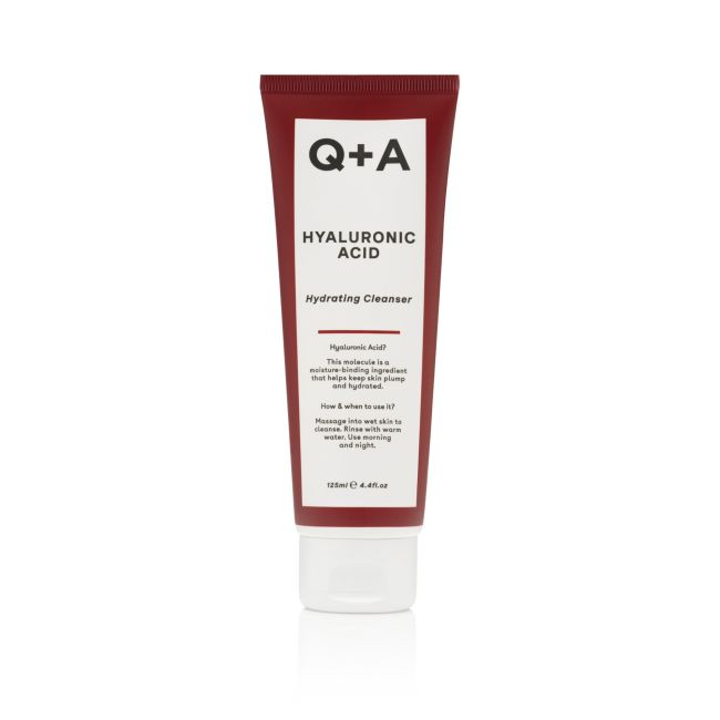 Q+A HYALURONIC ACID veido prausiklis, 125 ml