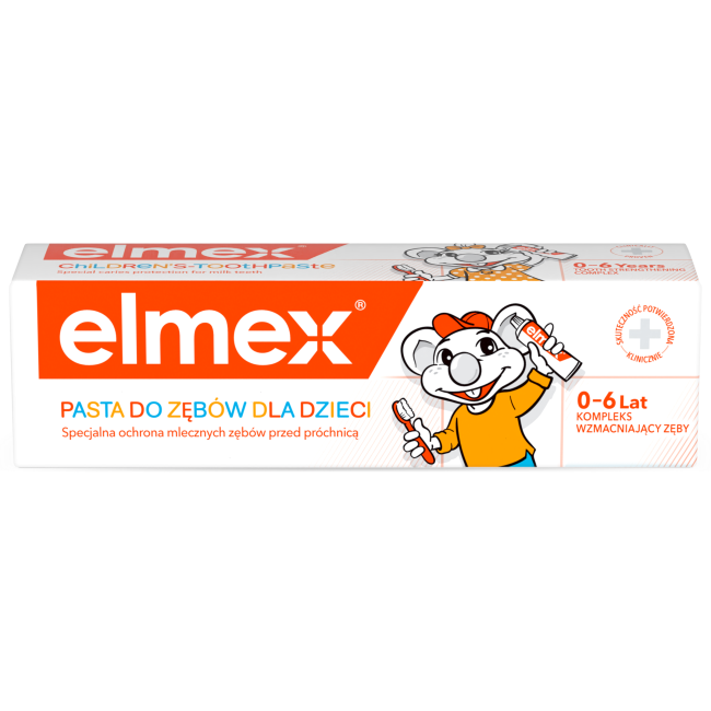 ELMEX 0-6 LAT vaikų dantų pasta, 50 ml