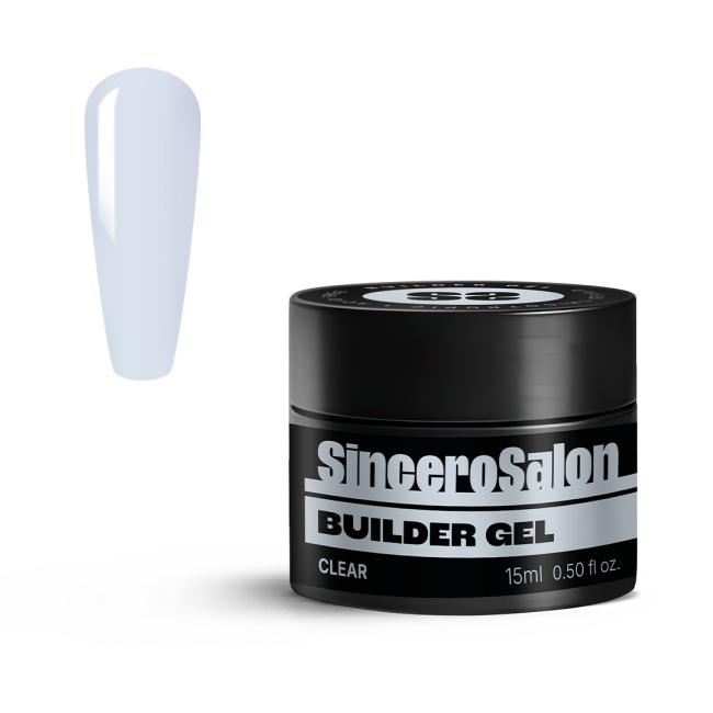 SINCERO SALON UV/LED BUILDER nagų gelis, 15 ml