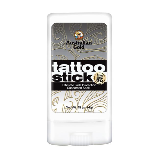 AUSTRALIAN GOLD SPF50+ TATTOO apsauginis pieštukas nuo saulės, 14 g