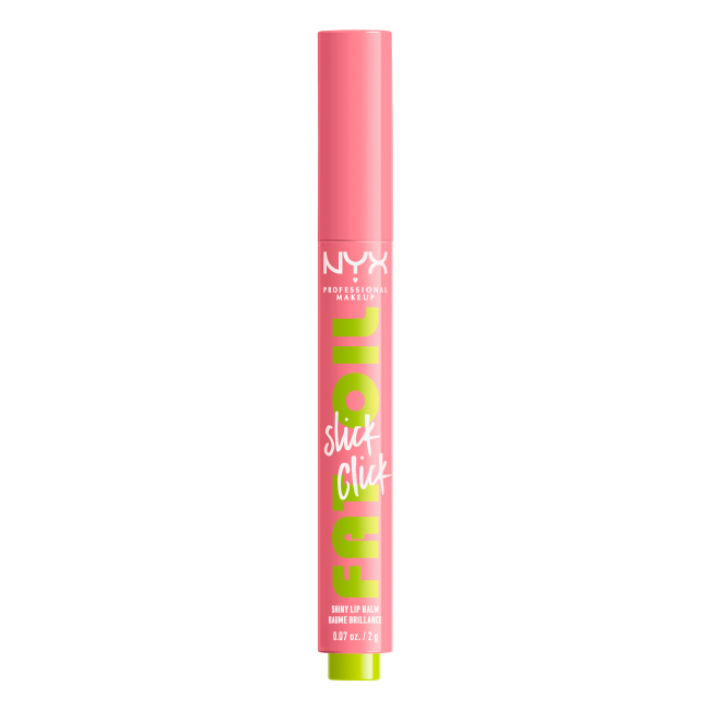 NYX PROFESSIONAL MAKEUP FAT OIL SLICK CLICK SHINY lūpų balzamas, 2 g