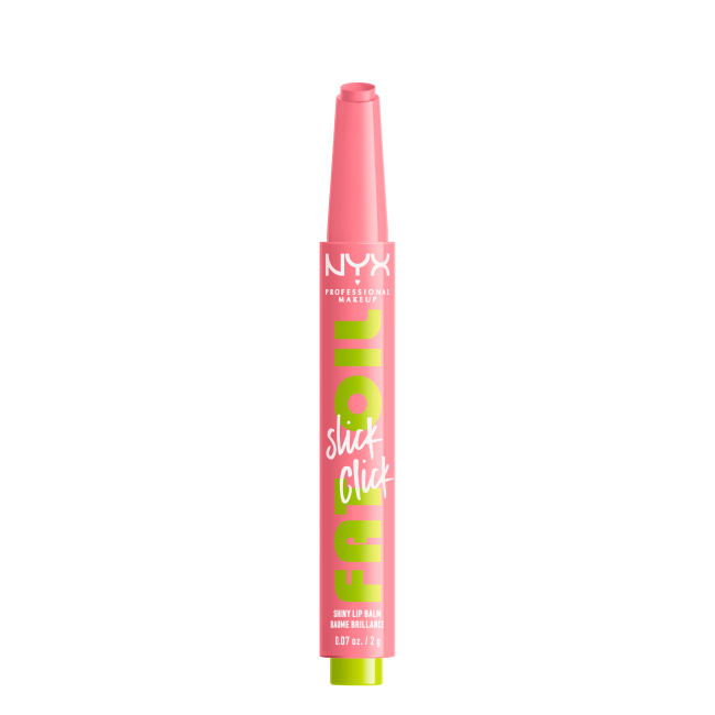 NYX PROFESSIONAL MAKEUP FAT OIL SLICK CLICK SHINY lūpų balzamas, 2 g