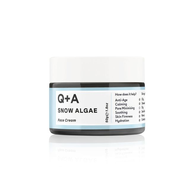 Q+A SNOE ALGAE INTENSIVE veido kremas, 50 g