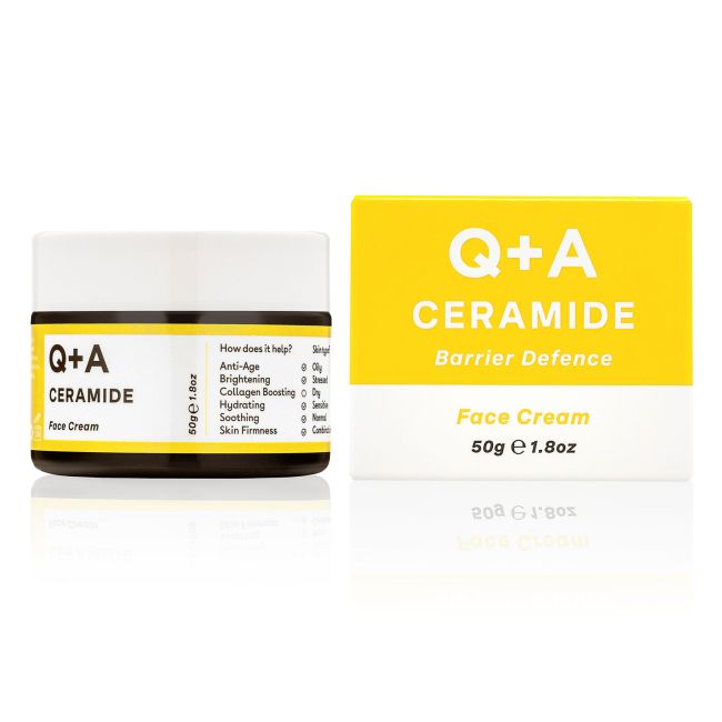 Q+A CERAMIDE BARRIER DEFENCE veido kremas, 50 g