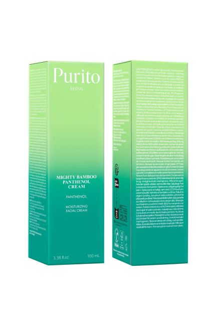 PURITO SEOUL MIGHTY BAMBOO PANTHENOL veido kremas, 100 ml