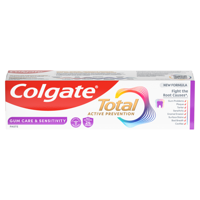 COLGATE TOTAL GUM CARE & SENSITIVITY dantų pasta, 75 ml