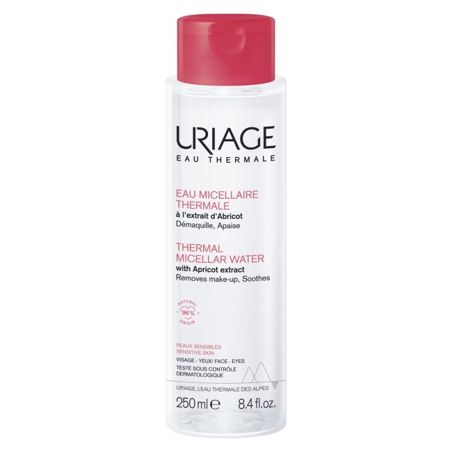 URIAGE EAU THERMALE valomasis micelinis vanduo probleminei veido odai prižiūrėti, 250 ml