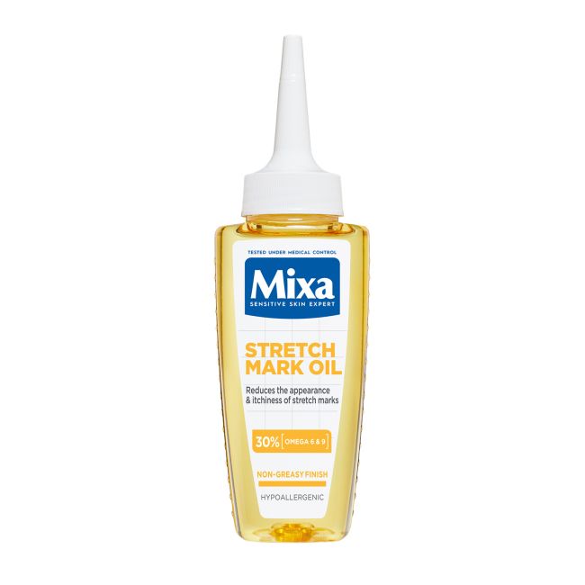 MIXA STRETCH MARK OIL strijų aliejus, 100 ml