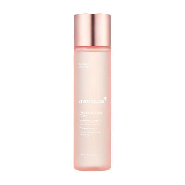 MEDICUBE TRIPLE COLLAGEN veido tonikas, 140 ml