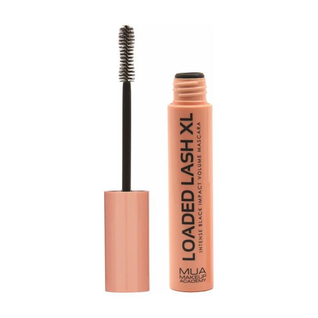 MUA LOADED LASH XL INTENSE BLACK IMPACT VOLUME blakstienų tušas, 8 g