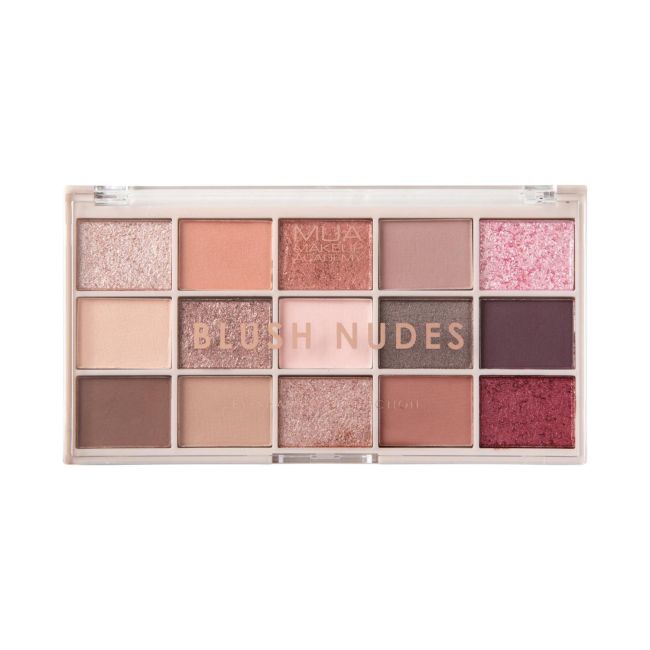 MUA 15 SHADE akių vokų šešėlių paletė, 12 g