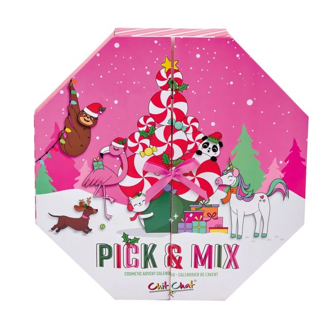 CHIT CHA PICK & MIX 24 dienų vaikų kosmetikos advento kalendorius