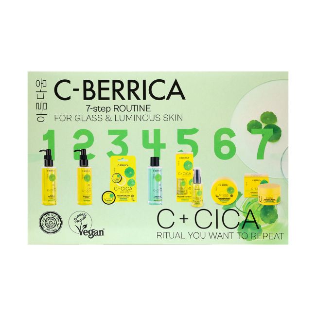 C-BERRICA C + CICA veido priežiūros priemonių rinkinys