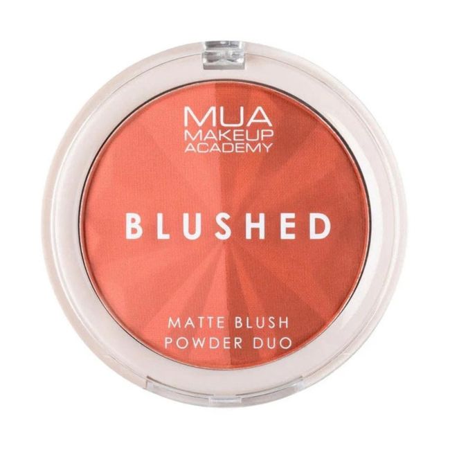 MUA BLUSHED MATTE BLUSH POWDER DUO skaistalai, 8 g