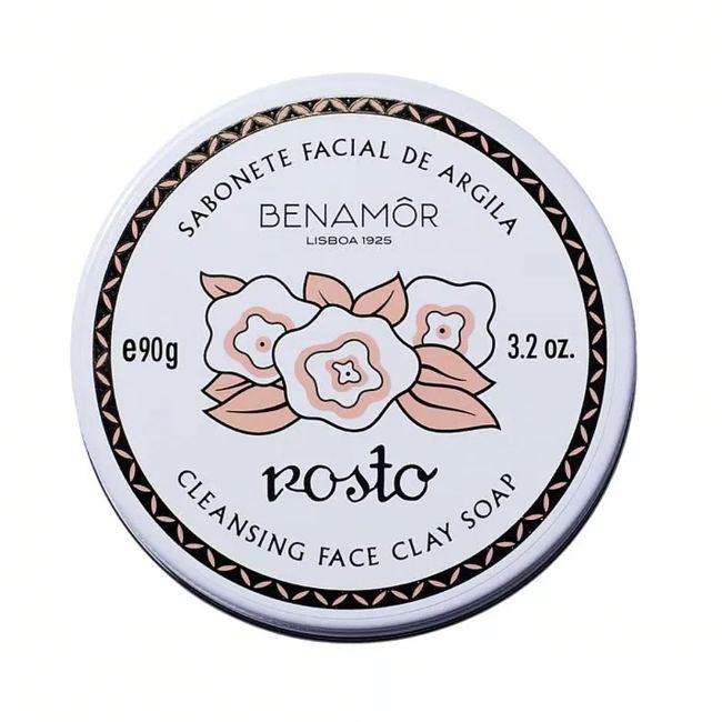 BENAMOR ROSTO CLEANSING veido molio muilas, 90 g