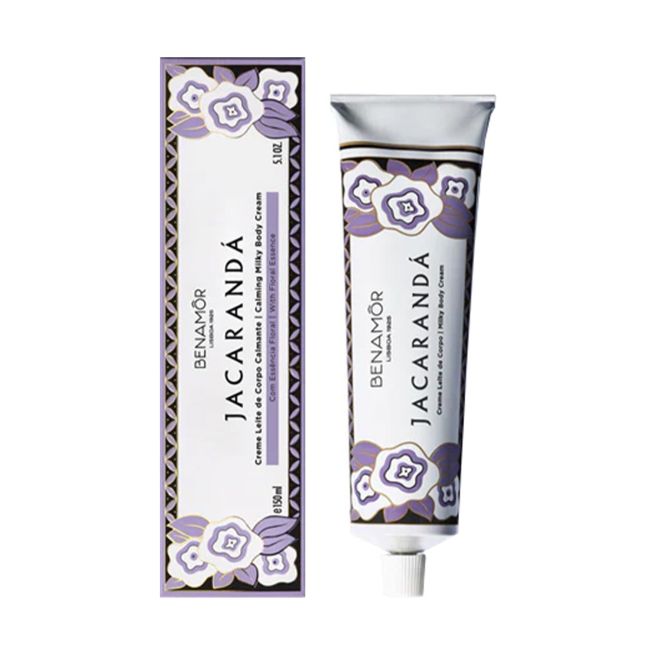 BENAMOR JACARANDA CALMING MILKY kūno kremas, 150 ml