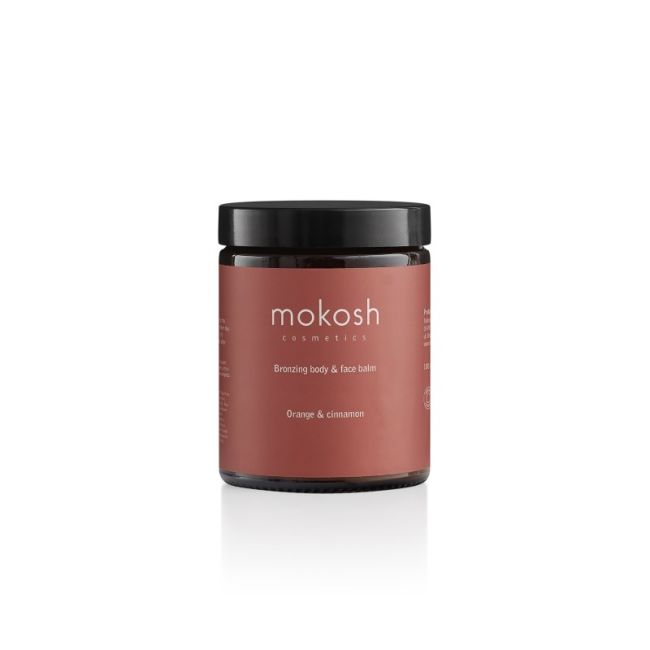 MOKOSH BRONZING ORANGE & CINNAMON savaiminio įdegio kūno ir veido losjonas, 180 ml