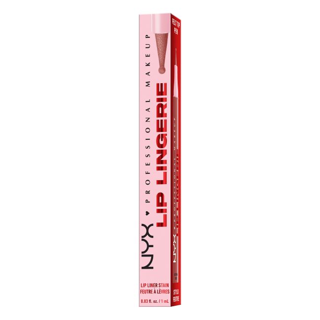 NYX PROFESSIONAL MAKEUP LINGERIE lūpų kontūro flomasteris, 1 ml