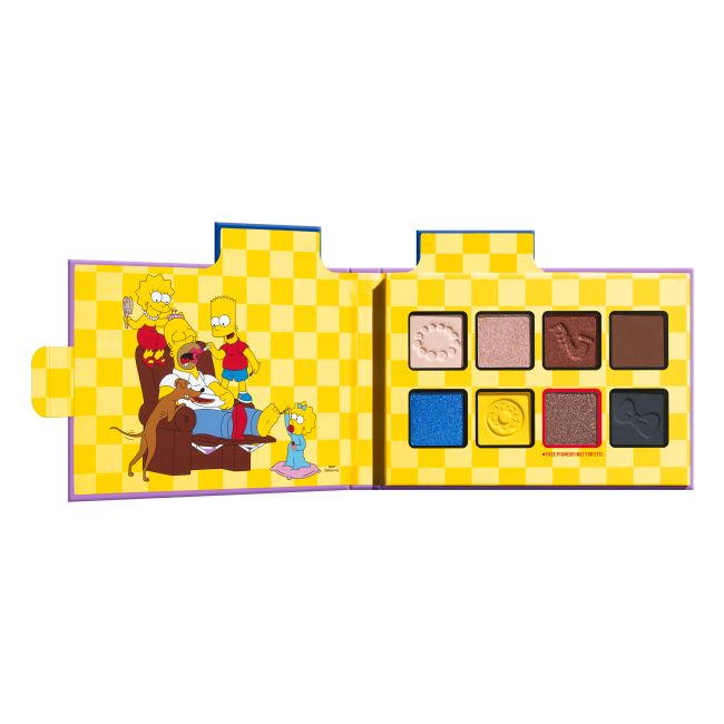 NYX PROFESSIONAL MAKEUP THE SIMPSONS akių ir veido makiažo paletė (8 x 0,8 g)