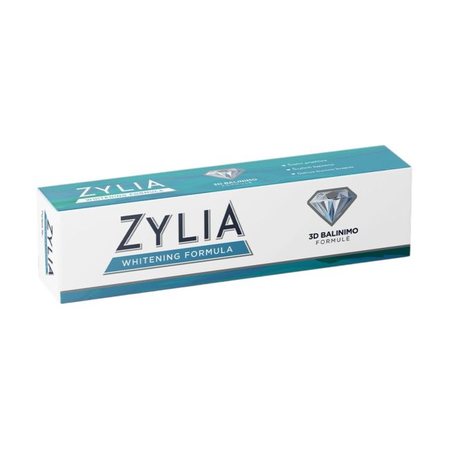 ZYLIA WHITENING FORMULA dantų pasta, 75 ml