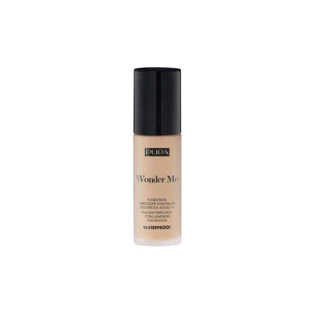 PUPA WONDER ME vandeniui atsparus makiažo pagrindas, 30 ml