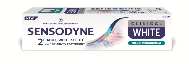 SENSODYNE CLINICAL WHITE dantų pasta, 75 ml