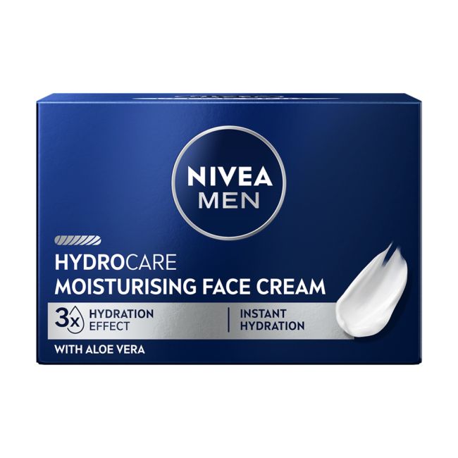 NIVEA MEN HYDROCARE vyrų veido kremas, 50 ml