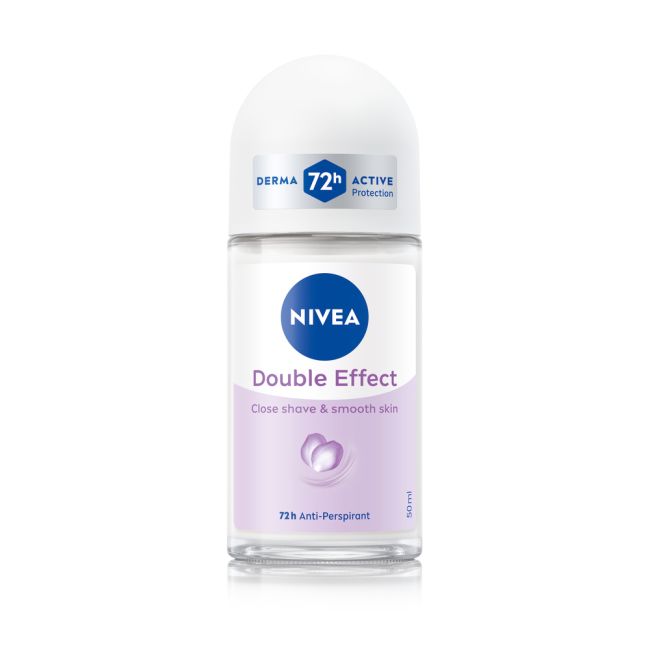 NIVEA DOUBLE EFFECT rutulinis dezodorantas, 50 ml