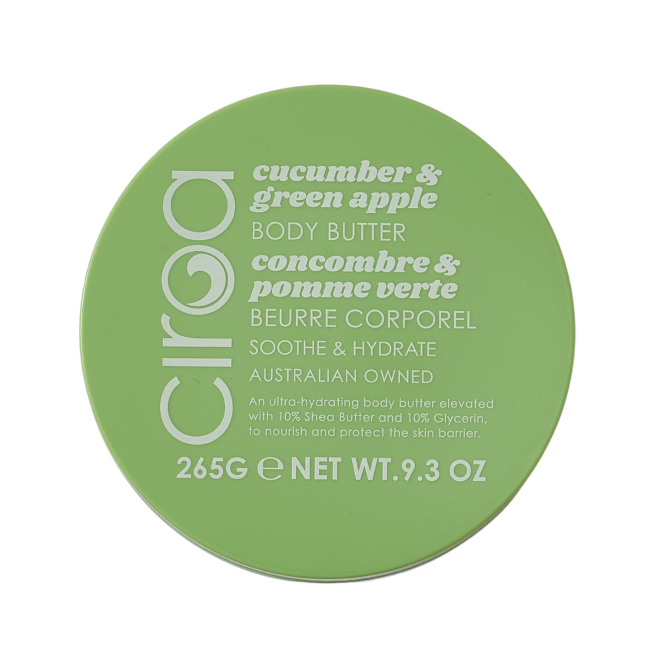 CIROA CUCUMBER & GREEN APPLE kūno sviestas, 265 g