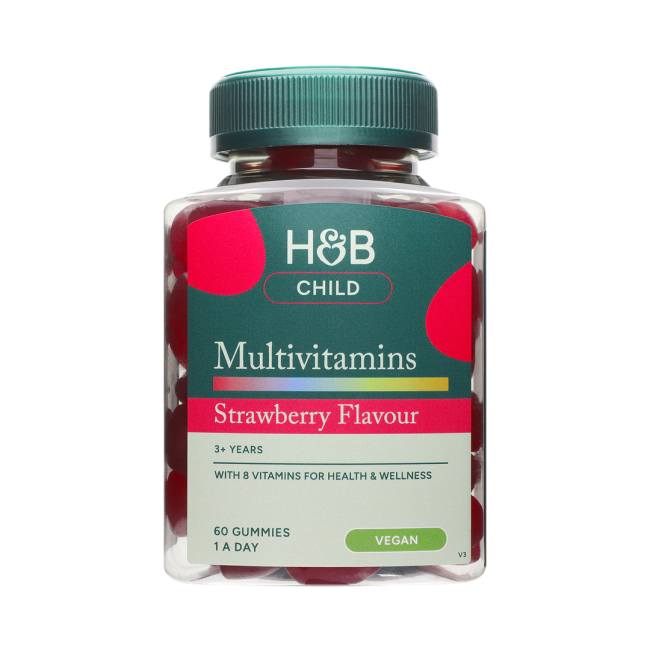 H&B multivitaminai vaikams, 60 guminukų
