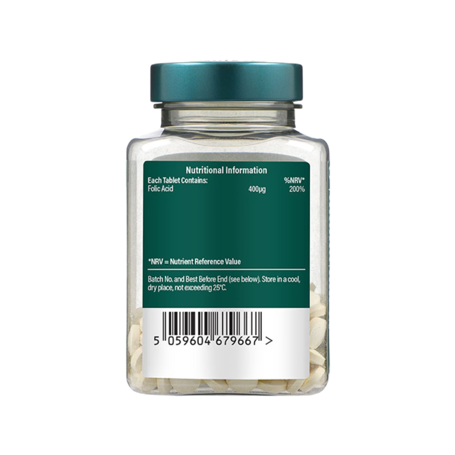 H&B folio rūgštis ir vitaminas D3, 180 tablečių