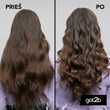GOT2B TWISTED CURLING plaukų putos, 250 ml
