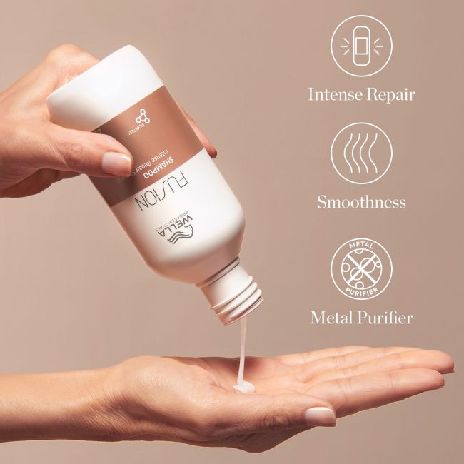 WELLA PROFESSIONALS FUSION INTENSE REPAIR plaukų šampūnas, 50 ml