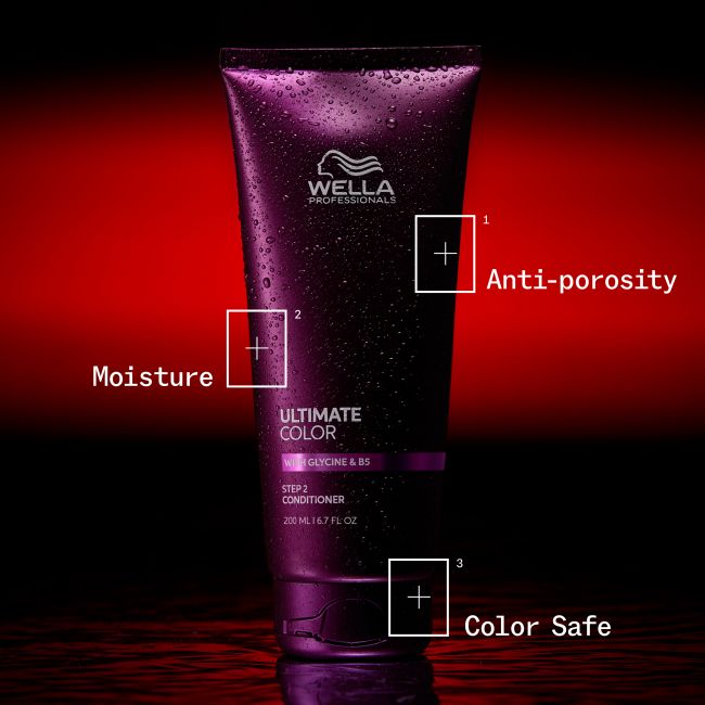 WELLA PROFESSIONALS ULTIMATE COLOR dažytų plaukų kondicionierius, 200 ml