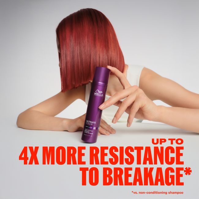 WELLA PROFESSIONALS ULTIMATE COLOR nenuplaunama dažytų plaukų kaukė, 30 ml